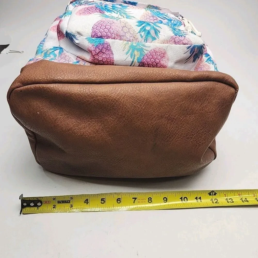 Jansport Trans Backpack Bag Tote Pink Pineapple School 18